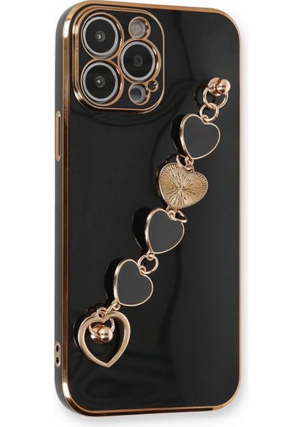 iPhone 13 Pro Max Kılıf Esila Silikon - Siyah (K95)