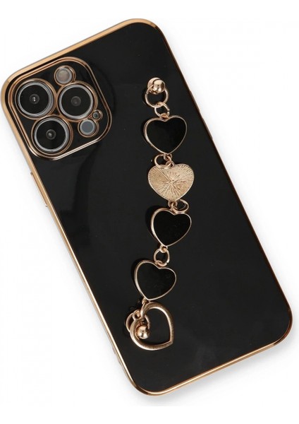 iPhone 13 Pro Max Kılıf Esila Silikon - Siyah (K95) modelleri