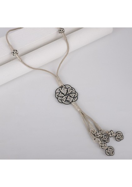 Kadın Gümüş Kazaziye Kolye modelleri
