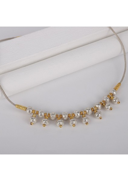 Kadın Çift Renkli Kazaziye Kolye fırsatları