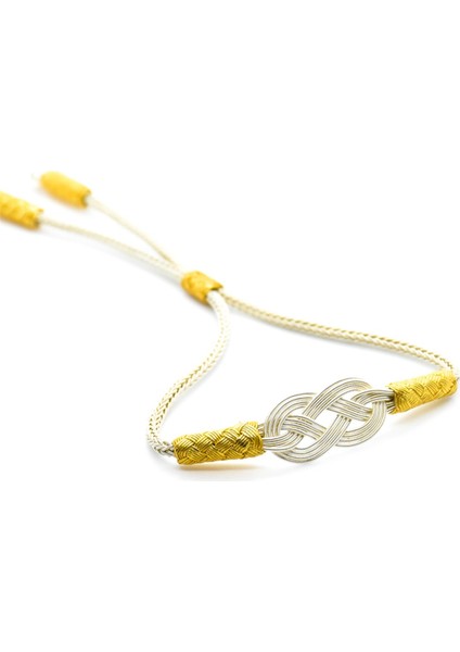 Kadın Çift Renkli Kazaziye Bileklik modelleri