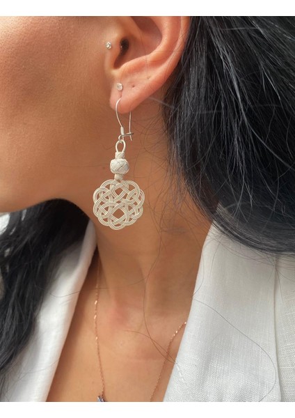 Kadın Aşk Düğümü Kazaziye Küpe modelleri