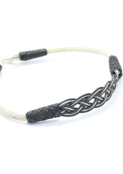 Kadın Örgü Modeli Kazaziye Gümüş Bileklik modelleri