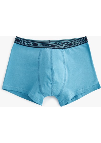 3'lü Boxer Seti Baskı Detaylı Çok Renkli modelleri