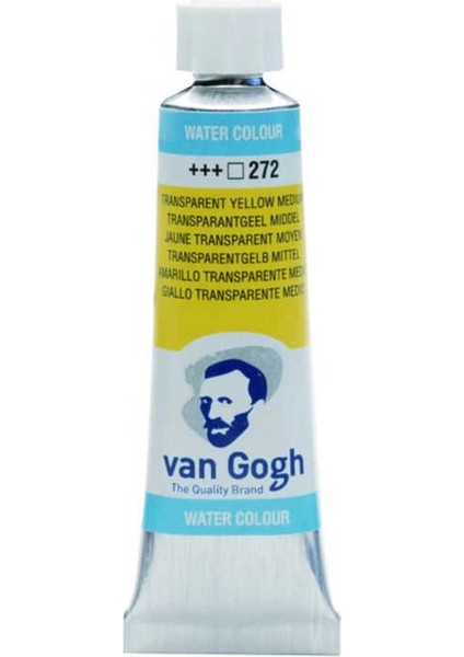 Van Gogh 10 Ml. Tüp Sulu Boya 272 Transparent Yellow Medium