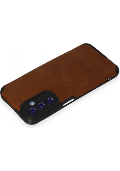 Samsung Galaxy M34 5g Kılıf Loop Deri Silikon - Kahverengi (K95) modelleri