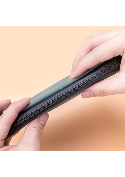 Rockbros L001 Naylon Telefon Fermuarlı Çanta Kulaklık Nakit Anahtar Saklama Çantası - Siyahımsı Yeşil (Yurt Dışından) indirimleri