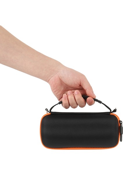Flip 7 Hoparlör Kılıfı Için Eva Darbeye Dalı Saklama Çantası Sap Askısı / Omuz Askısı / Karabina - Turuncu (Yurt Dışından) modelleri