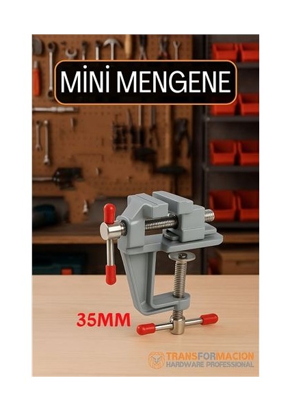 Mini Mengene 35 mm Mini Masa Mengenesi - Mini Hobi Mengenesi