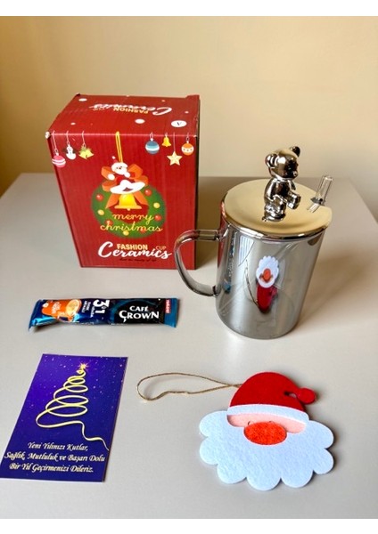Yılbaşı Hediye-Ayıcıklı Bardak-Ağaç Süsü-Kahve-Noel Kartı-Yeniyıl Hediye Seti indirimleri
