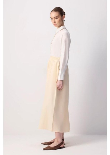 Beli Büzgülü Dokuma Etek Taş modelleri