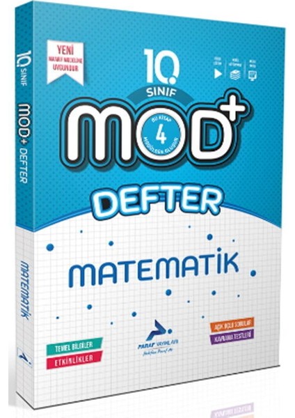 Paraf Yayınları 10. Sınıf Matematik Mod Defter