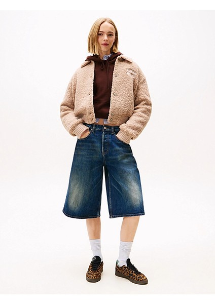 Tjw Kürk Dokulu Kolej Stili Kadın Kahverengi Ceket DW0DW21666GUQ fiyatları