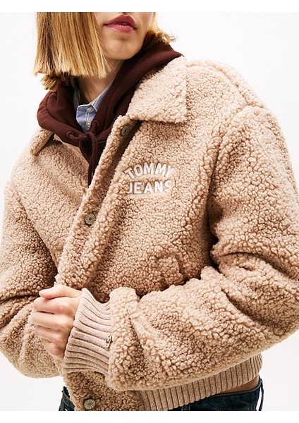 Tjw Kürk Dokulu Kolej Stili Kadın Kahverengi Ceket DW0DW21666GUQ modelleri