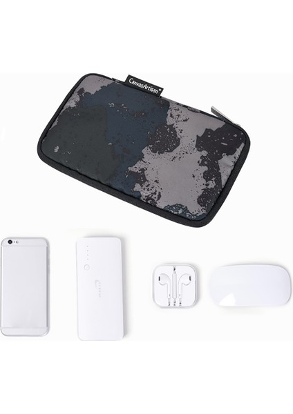 Canvasartısan H7-S21 Kamuflaj Tarzı Düzenleyici Küçük Seyahat Düzenleyici Çanta Sabit Diskler Kablolar Telefon Kılıfı - Turuncu (Yurt Dışından) fırsatları