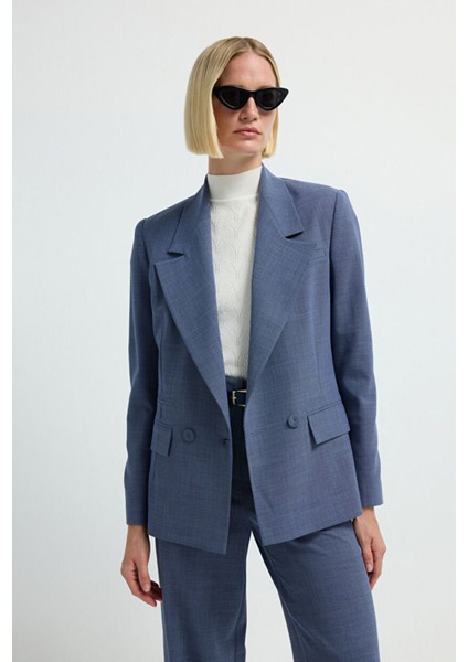 Kruvaze Ceket Mavi 11945695000 fırsatları