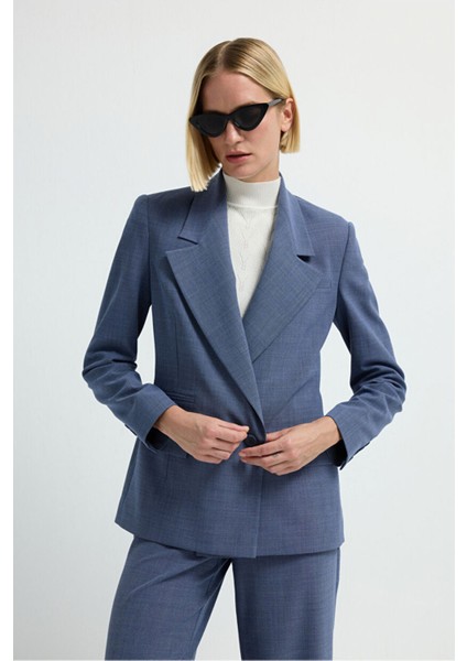 Kruvaze Ceket Mavi 11945695000 indirimleri