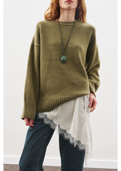 Dantel Şeritli Bel Aksesuar Ekru fırsatları