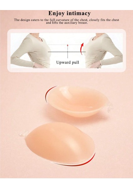 Ten Rengi Askısız Sırtsız Yapışkanlı Silikon Sütyen fiyatları