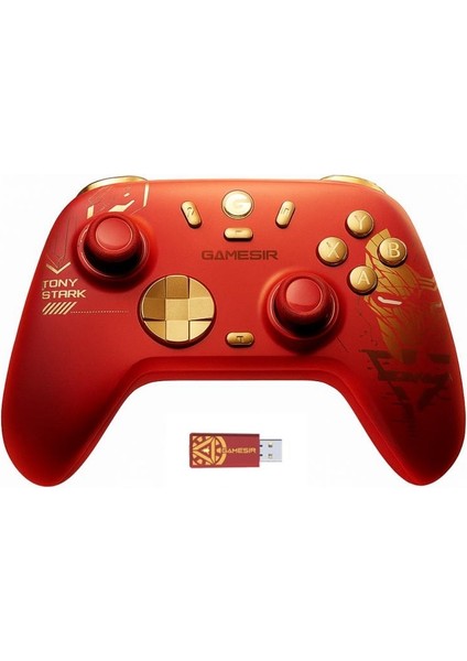 Nova 2 Lite Hall Effect 2.4g Wireless Controller Iron Man Edition Nintendo Switch, Windows Pc, Steam Deck, Android ,ıos