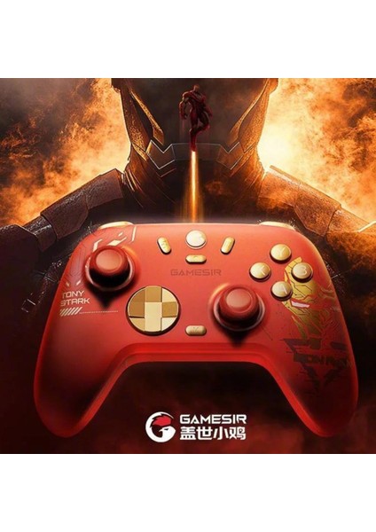 Nova 2 Lite Hall Effect 2.4g Wireless Controller Iron Man Edition Nintendo Switch, Windows Pc, Steam Deck, Android ,ıos fiyatları