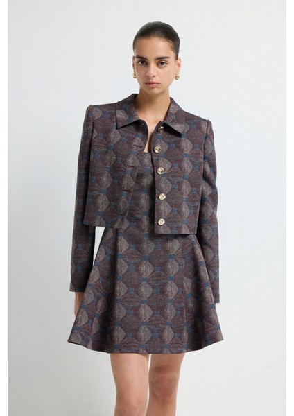 Crop Jakar Ceket Emp.lacivert 11944683001 indirimleri