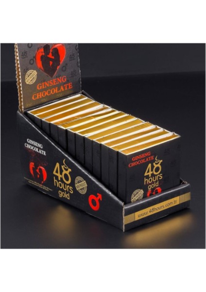 48 Hôurs Hôurs Gold Çikolata 12'li %100 Orginal1 Güç1 Kuvvet1 Performans1 Etkili1 Ginseng1 Gizli Gönderim