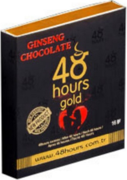 48 Hôurs Hôurs Gold Çikolata 12'li %100 Orginal1 Güç1 Kuvvet1 Performans1 Etkili1 Ginseng1 Gizli Gönderim modelleri