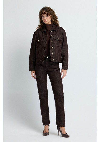 Cepli Denim Ceket Kahve 11945900000 indirimleri