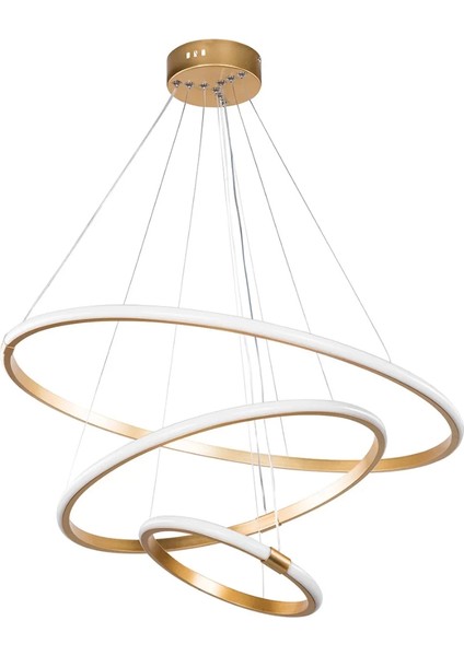 Yuvarlak Halka Eskitme renk Ledli Avize fiyatları