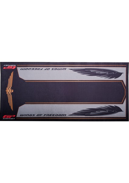 Honda Gold Wing B Model Motosiklet Halısı Siyah-Gri