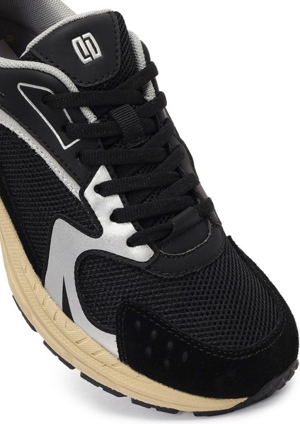 Studio Kadın Siyah Bağcıklı Kalın Tabanlı Sneaker 25AFD435014