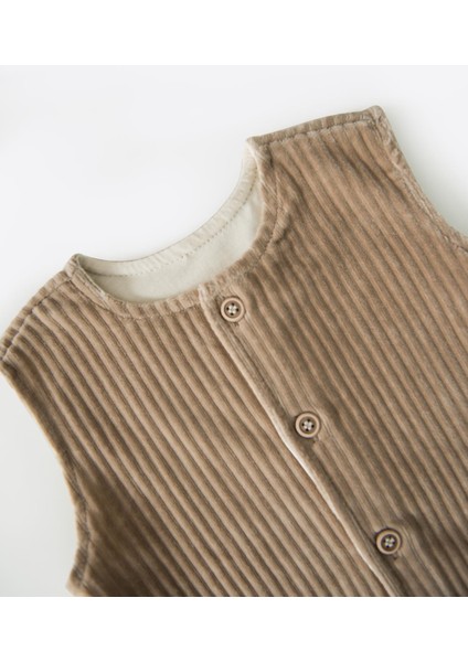 Organik Dosse Yelek Bej fırsatları