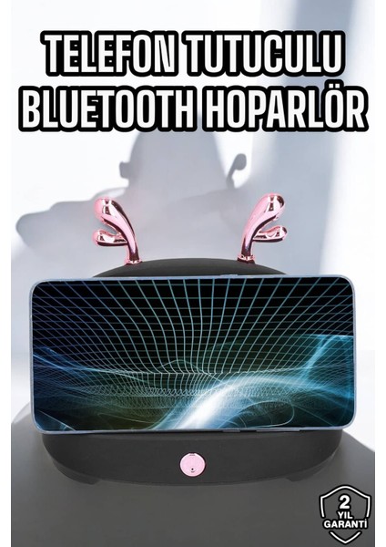 Yeni Nesil Akıllı Hoparlör Telefon Tutacağı Uzun Pil Ömrü Yüksek Ses Kalitel - MCT6282-7257