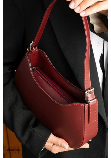 Orijinal Kadın Kolon Askılı Konfor Modeli Mini Baget Tek Gözlü Küçük Boy El Kol ve Omuz Çantası modelleri