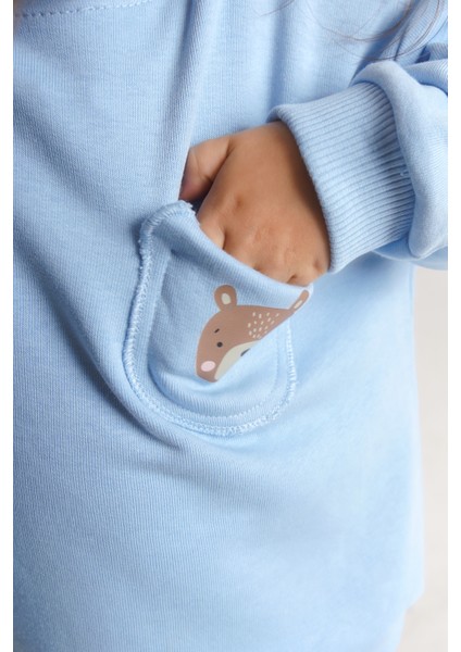 Oversize Bebek Çocuk Eşofman Takımı