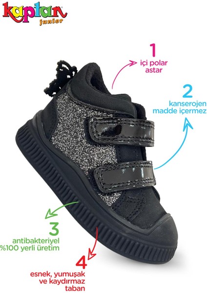 Kışlık Günlük Kız Çocuk Bebek Cırtlı Bot Barznk 650 fiyatları