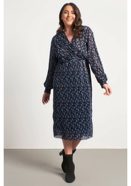 Anvelop Astarlı Plise Elbise modelleri