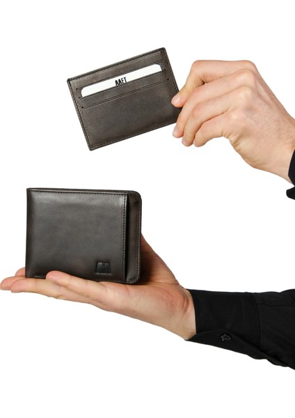 Hakiki Deri Erkek Kartlıklı Cüzdan | Fossil 5750