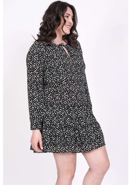 Önü Bağcıklı Eteği Fırfırlı Elbise fiyatları