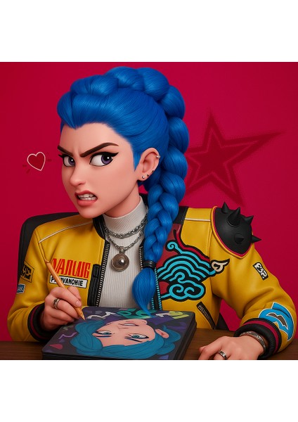 Canlı Mavi Kalın Örgü Saç Eklentisi-Punk Tarz Takma Saç Modeli-Renkli Örgü Saç Eklentisi-Festival Tarzı Mavi Rasta Örgü fırsatları