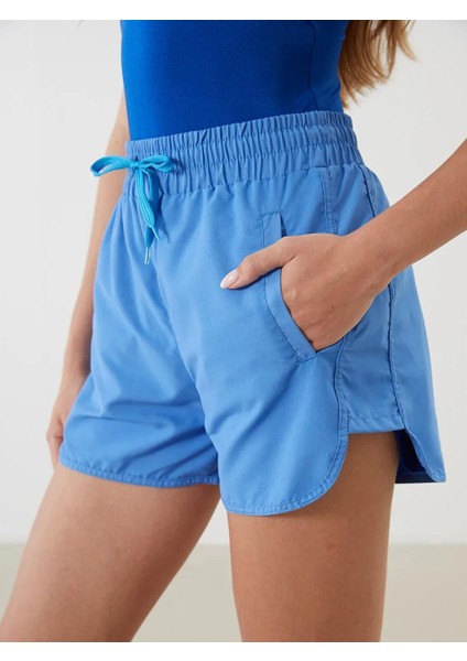 Beli Lastikli Kadın Deniz Şortu (S5) modelleri
