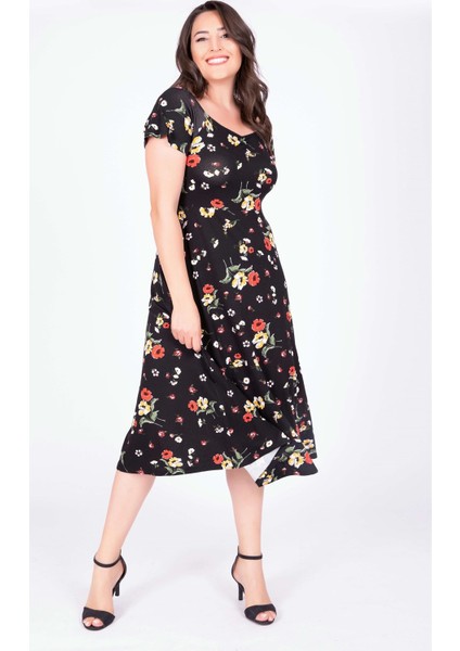 Damla Yaka Uzun Elbise