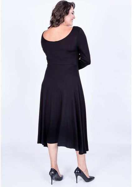 Balerin Yaka Elbise modelleri