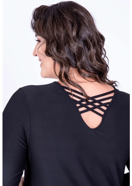 Çapraz Biyeli Elbise