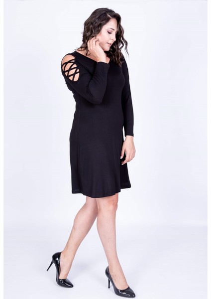 Kol Biyeli Çerçeveli Elbise fiyatları