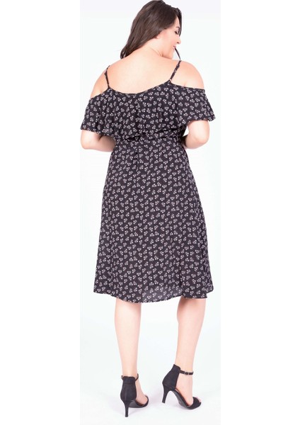 Volanlı Kemerli Elbise modelleri