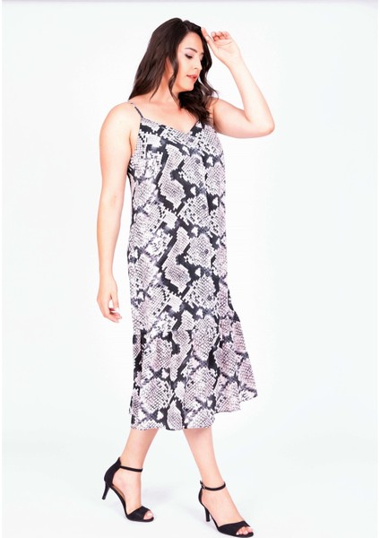 Önden Düğmeli Eteği Büzgülü Elbise fiyatları