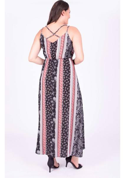 İp Askılı Uzun Elbise modelleri