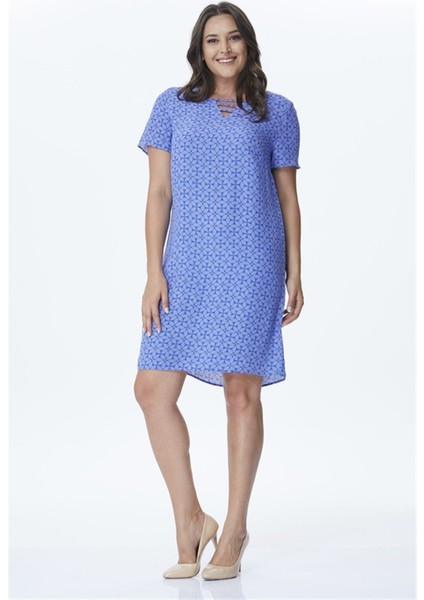 Yaka Detaylı Elbise modelleri